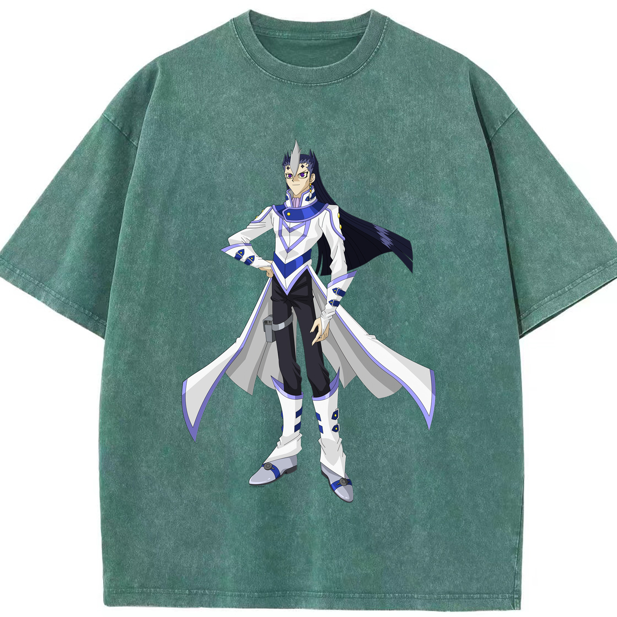 （画像用） 遊☆戯☆王 Yu-Gi-Oh! 綿100% ヴィンテージ風 半袖Tシャツ（フロントプリント）